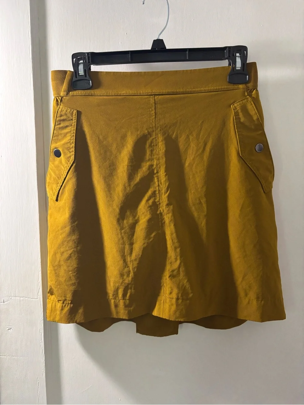 Women's Mustard Yellow Utility Skort